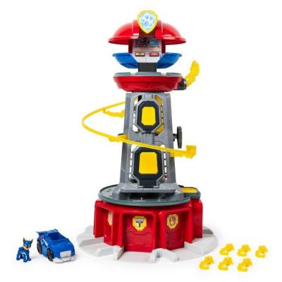 PAW PATROL SUPER MIGHTY PUPS LOOKOUT TOWER WITH CHASE FIGURE
